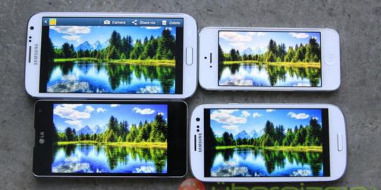 LG, Samsung, Sony berbondong buat smartphone layar besar