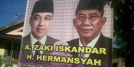 KPU: Zaki-Hermansyah pimpin Kabupaten Tangerang