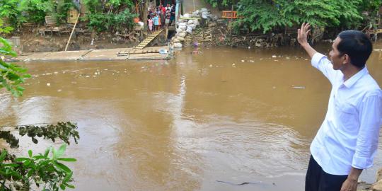 3 Program andalan Jokowi atasi banjir di Jakarta
