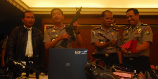 Polda Metro Jaya umumkan hasil Operasi Sikat Jaya 2012