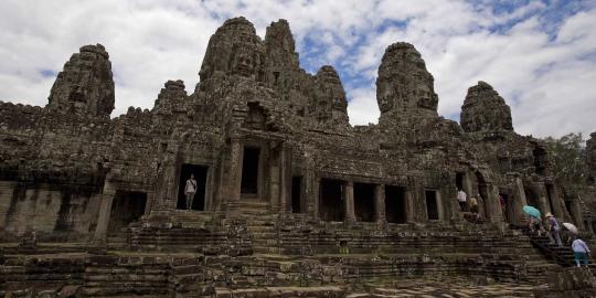 Menjelajahi satu-satunya candi Budha di Kamboja