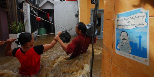 10.250 Keluarga jadi korban banjir di Bandung  