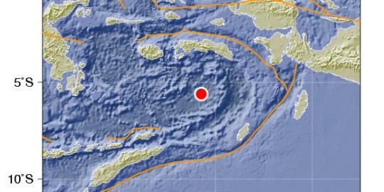 Gempa 5,4 SR goyang Kota Bitung