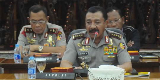 Kapolri Jenderal Timur Pradopo paparkan kinerja Polri tahun 2012