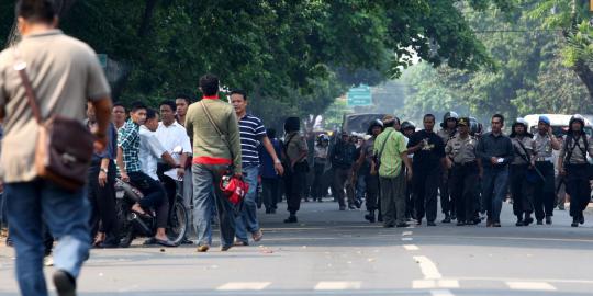 Warga Lampung Tengah dilaporkan bentrok