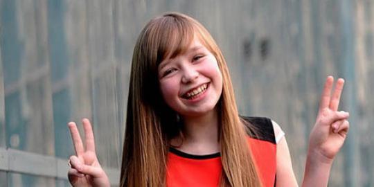 Jadi penyanyi, Connie Talbot tetap punya kehidupan normal 