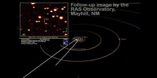 Ramalan Nostradamus soal komet mirip pengamatan NASA