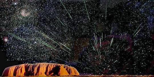 Saksikan, hujan meteor akan melintasi langit Kamis subuh