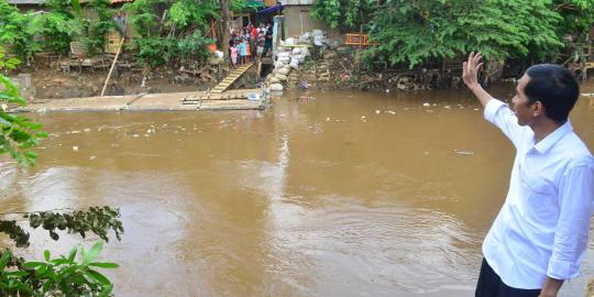 Jokowi: Semua sungai di Jakarta akan dinormalisasi