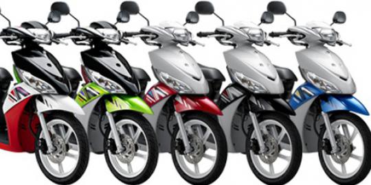 Yamaha jual 2,4 juta motor selama tahun 2012