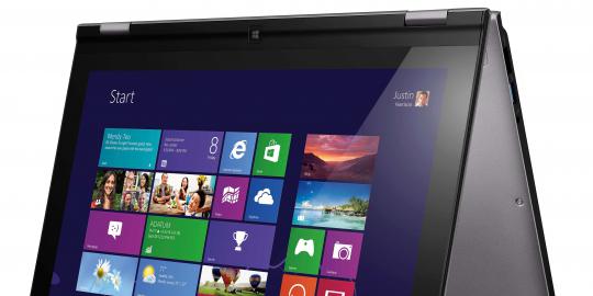 IdeaPad Yoga 13, satu-satunya laptop yang bisa jadi tablet