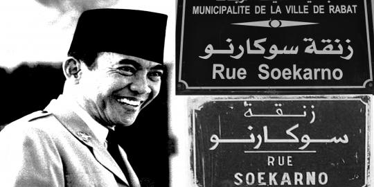 Negara-negara yang dahului Indonesia beri nama jalan Soekarno