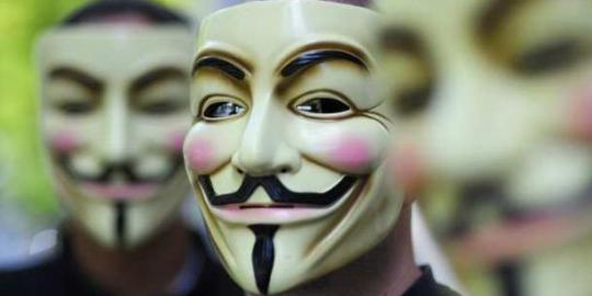 Hacktivist Anonymous kembali berulah