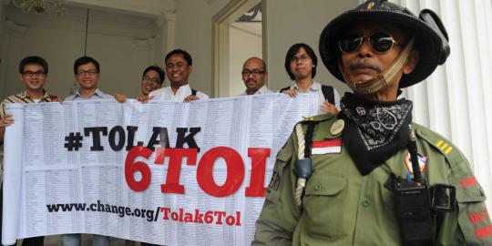 Jawaban Jokowi atas kritik terhadap persetujuan 6 ruas tol