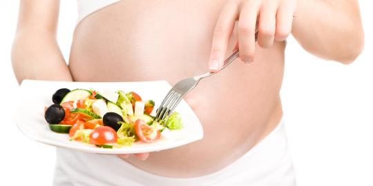 Konsumsi lemak jahat saat hamil bikin bayi obesitas