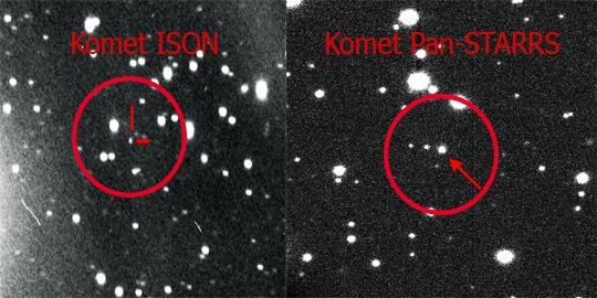 2 Komet dengan cahaya paling terang lintasi bumi di 2013 ini