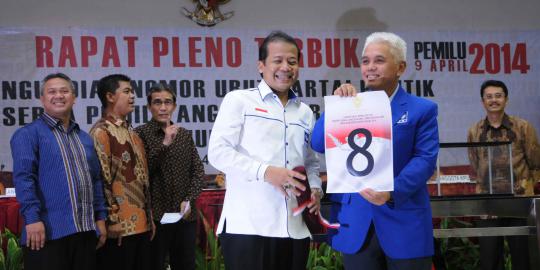 PAN anggap nomor 8 istimewa untuk sambut Pemilu 2014