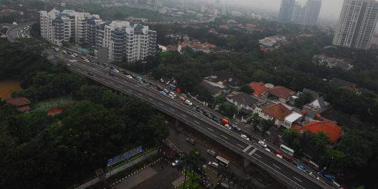 Jalan layang non tol Antasari-Blok-M diuji coba