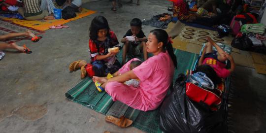Hampir 10.000 jiwa mengungsi karena banjir di Jakarta