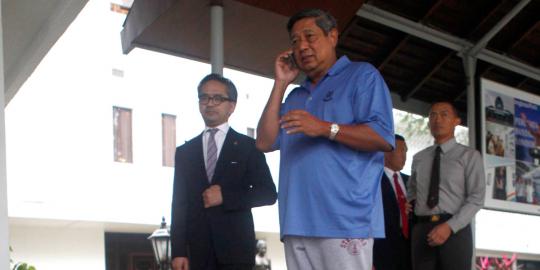 Banjir di Istana, SBY telepon Jokowi