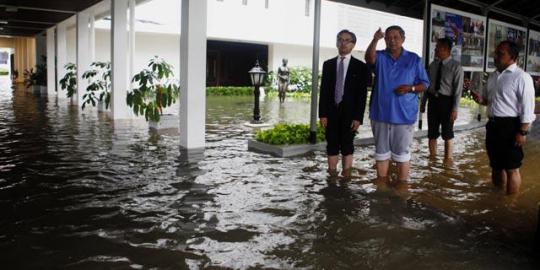 Istana Presiden kebanjiran jadi sorotan media asing 