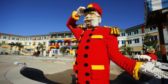 California bangun hotel lego pertama di Amerika Utara