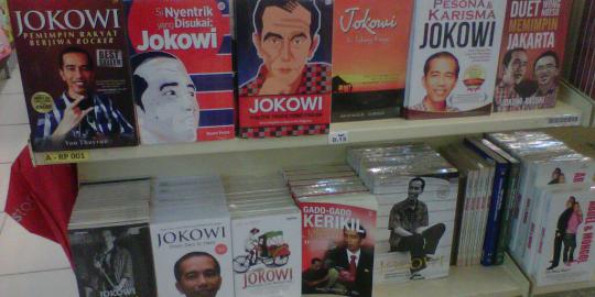 100 Hari Jokowi, jadi 'bintang' di toko buku