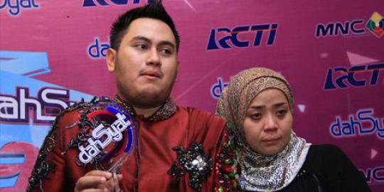 Raih Penyanyi Dangdut Terdahsyat, Nassar nangis ingat anak