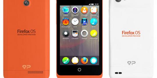 Mozilla akan luncurkan smartphone pertama dengan Firefox OS