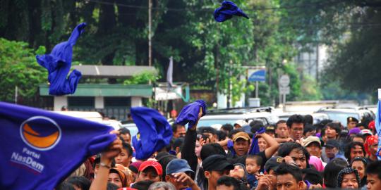 Ratusan pengurus Partai NasDem mengundurkan diri