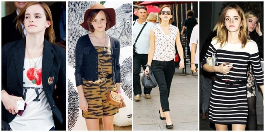 8 Gaya santai Emma Watson yang cocok buat Anda