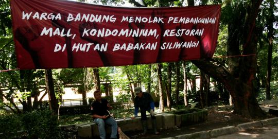 Beredar isu hutan Babakan Siliwangi Bandung mau jadi mall