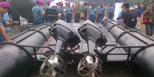 Berbagai alat pertahanan terbaru di pameran alutsista TNI