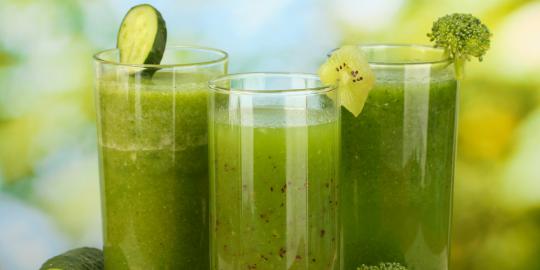 6 Jus 'hijau' penambah energi tubuh