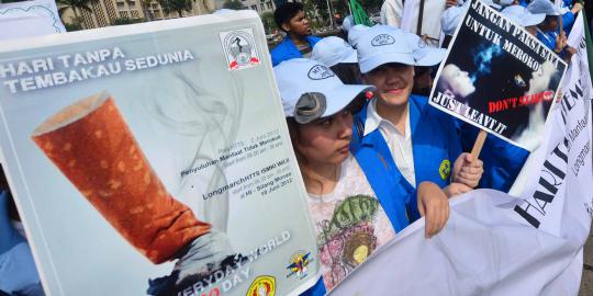 Tolak PP Tembakau, massa rusak baliho Disdik Jateng