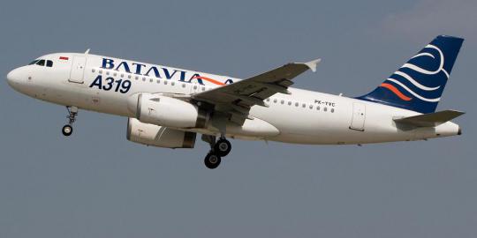 Berhenti terbang, semua karyawan Batavia Air diberhentikan