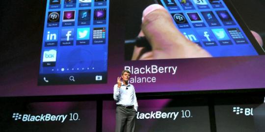 Luncurkan produk baru, saham Blackberry malah anjlok