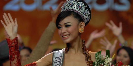 Whulandary dinobatkan jadi Puteri Indonesia 2013