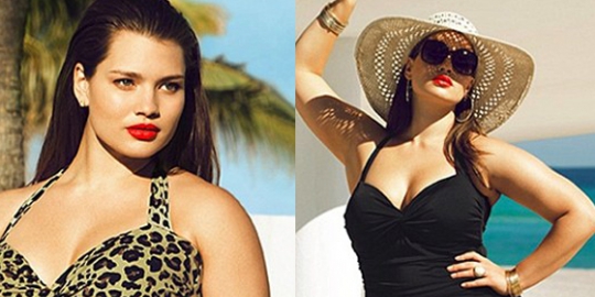 lima model bertubuh gendut paling menggoda sejagat