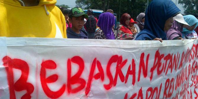 Petani Jabar desak Kapolda Sumsel bebaskan tiga rekannya 