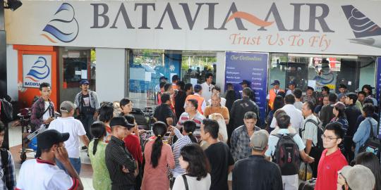 Batavia Air pailit, travel rugi Rp 20 miliar