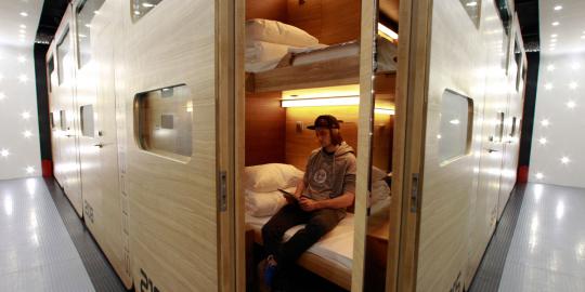 Menikmati hangatnya menginap di Hotel Sleepbox