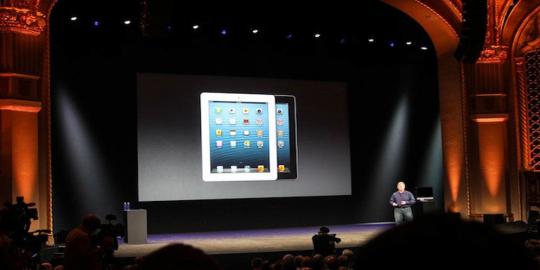 Apple sudah mulai jualan iPad 128GB