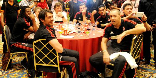 Tim AC Milan Glorie di JCC, Senayan
