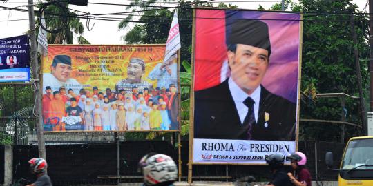 Survei: Rhoma ungguli Ical, JK, dan Wiranto