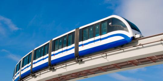 Jalur monorail Adhi Karya akan bersanding dengan jalan tol