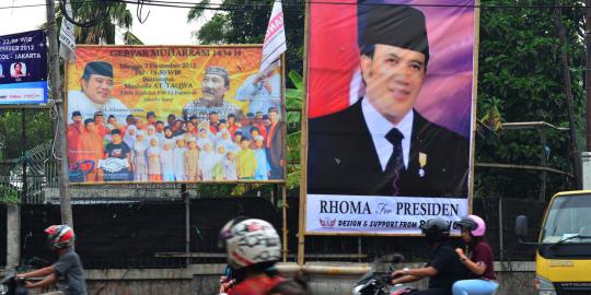 Rhoma Irama, capres paling ada di benak publik Indonesia