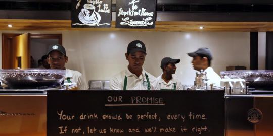 Kebanggaan Indonesia di balik Starbucks pertama di India