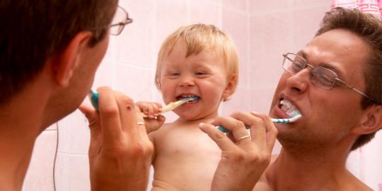 Lagu Gangnam Style bikin anak gosok gigi lebih bersih