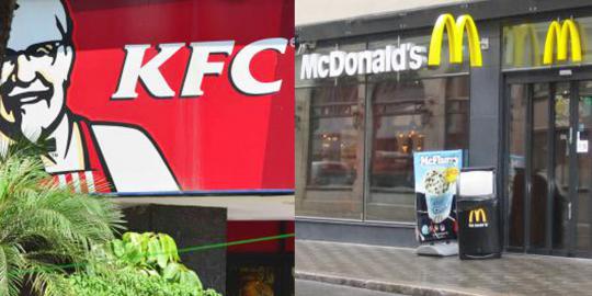 Peraturan waralaba restoran dinilai untungkan KFC dan McDonalds